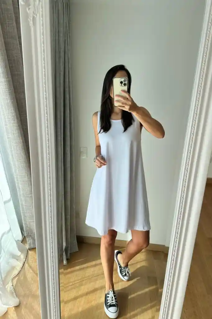 VESTIDO BOBO LISO