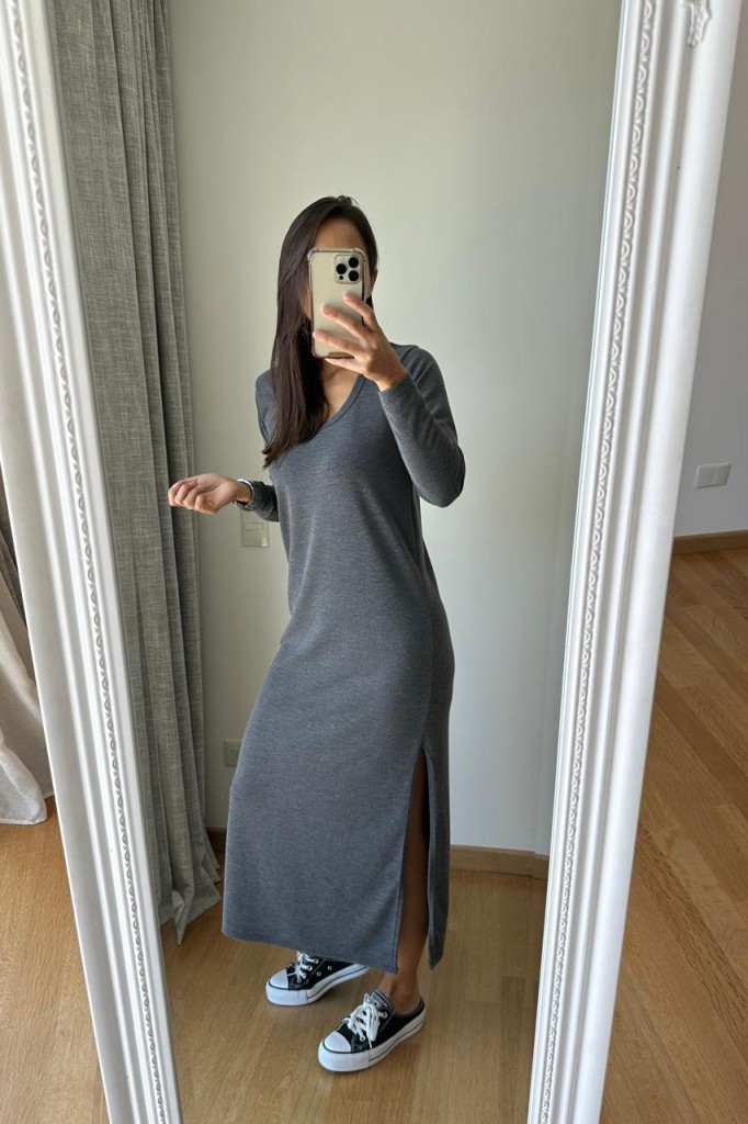 VESTIDO DE MORLEY M/L