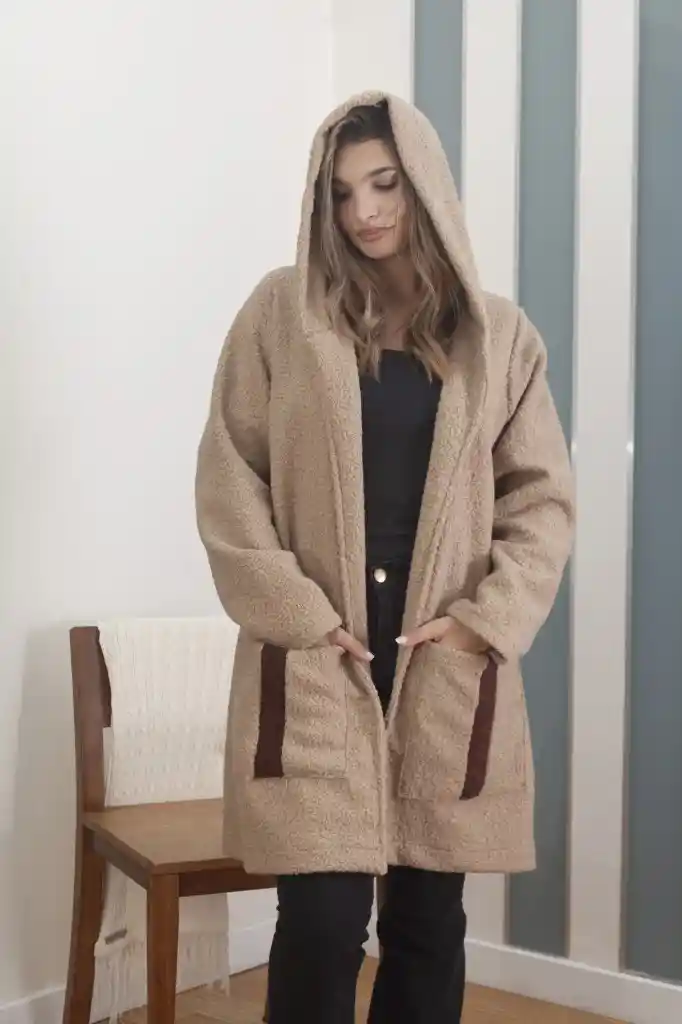 SACO DE PAÑO BUCLE COMBINADO