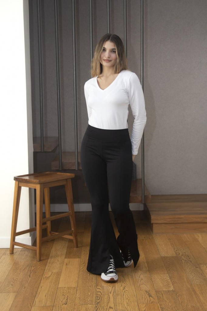 CALZA OXFORD TERMICA CON TAJO AL FRENTE