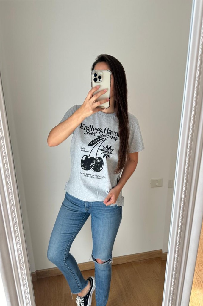 REMERA TORONTO ESTAMPA: CHERRY