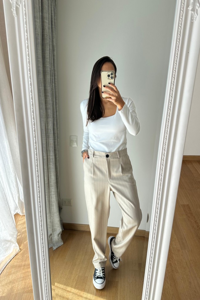 PROMO PANTALON SASTRERO CHUPIN RAYADO