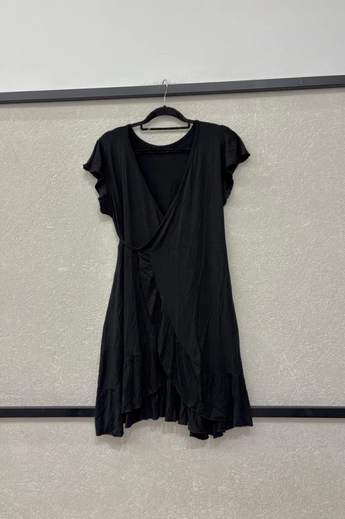 MUESTRA - VESTIDO DE MODAL CRUZADO
