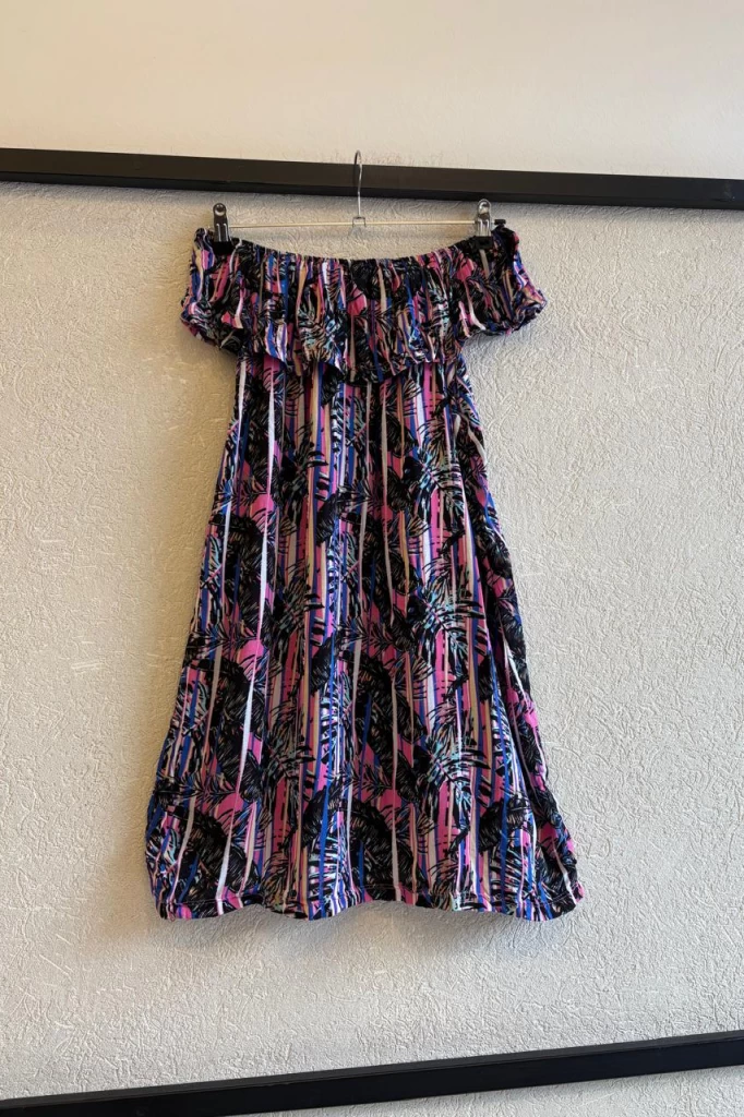 MUESTRA - VESTIDO ESTAMPADO