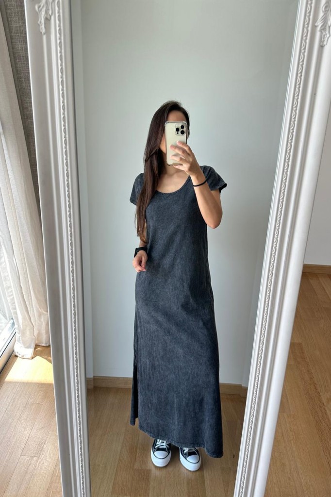 VESTIDO BAHAMAS M/C DESGASTADO