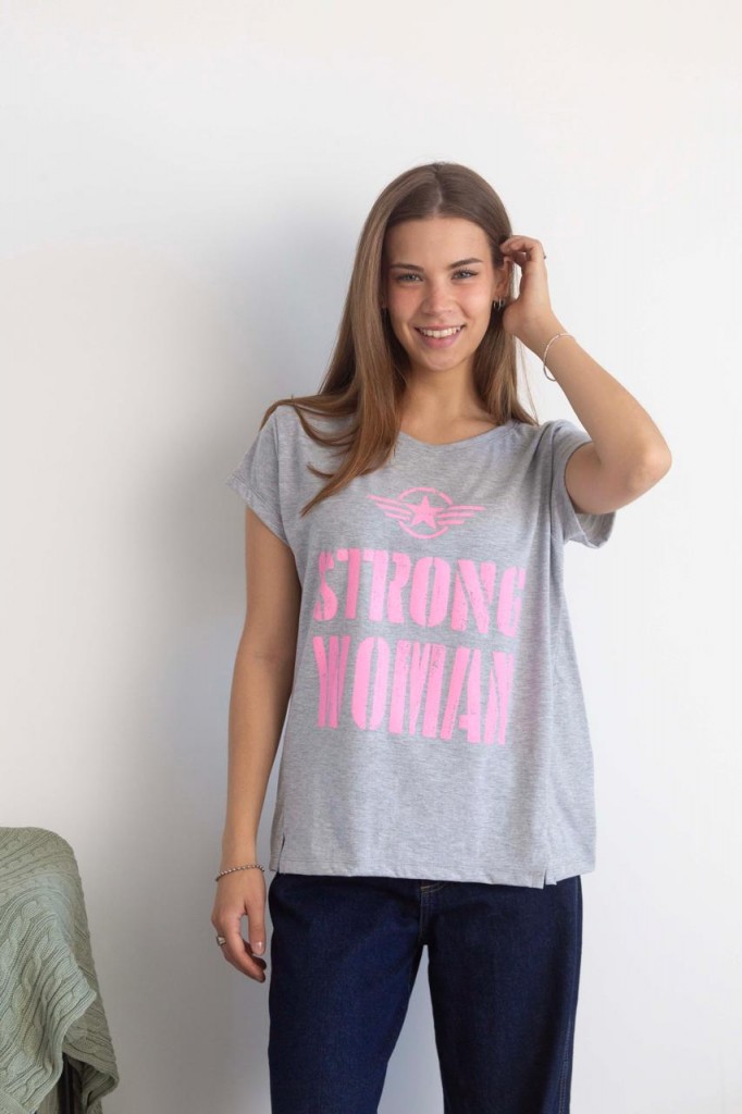 REMERA MALAGA ESTAMPA: WOMAN