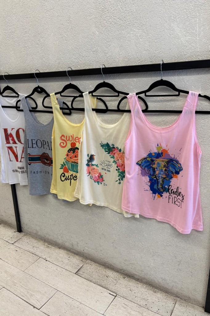 MUSCULOSAS SUBLIMADAS PACK x5