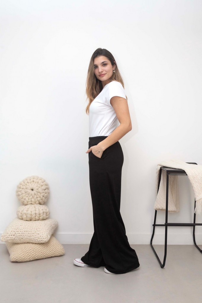 PALAZO DE MODAL SOFT LISO