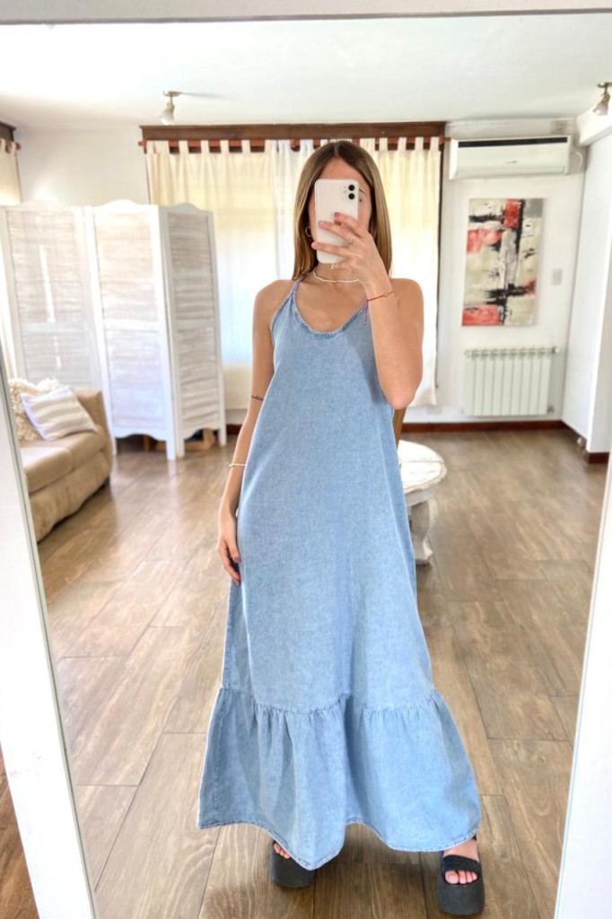 VESTIDO AGUS LARGO