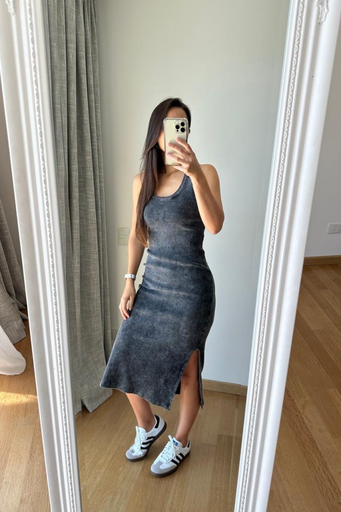 VESTIDO DE MORLEY NEVADO