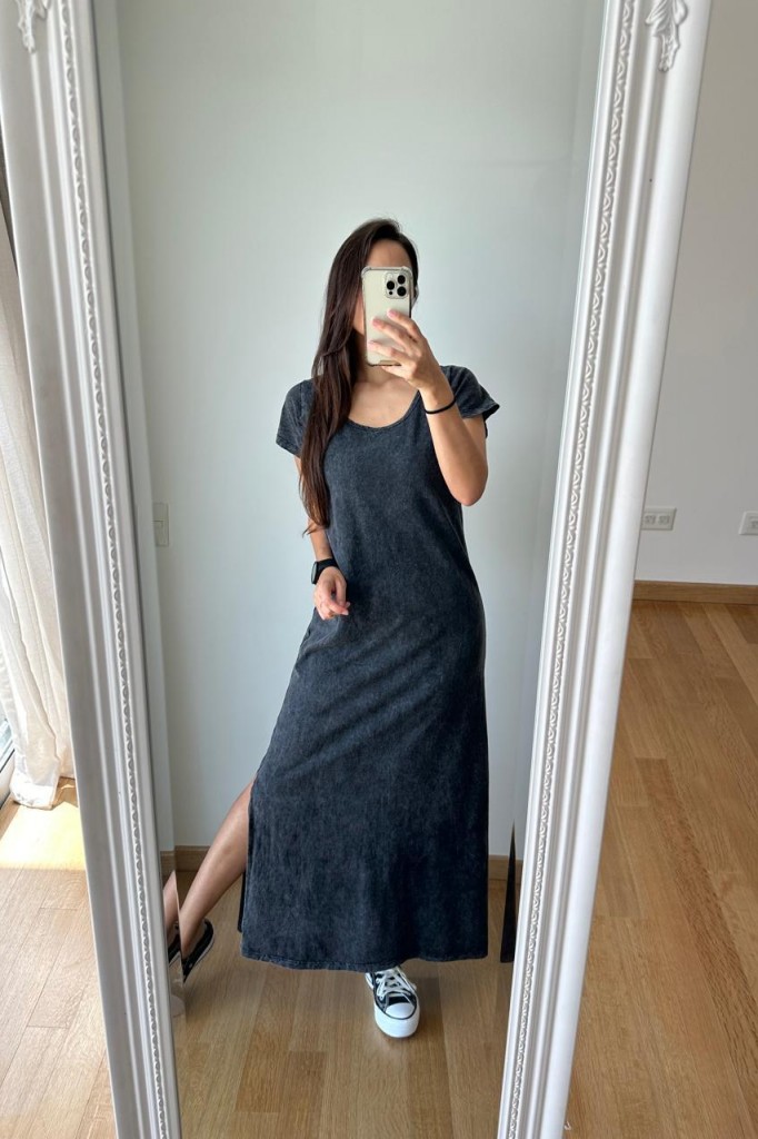 VESTIDO BAHAMAS M/C DESGASTADO