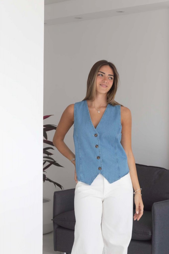 CHALECO DE JEAN PICOS