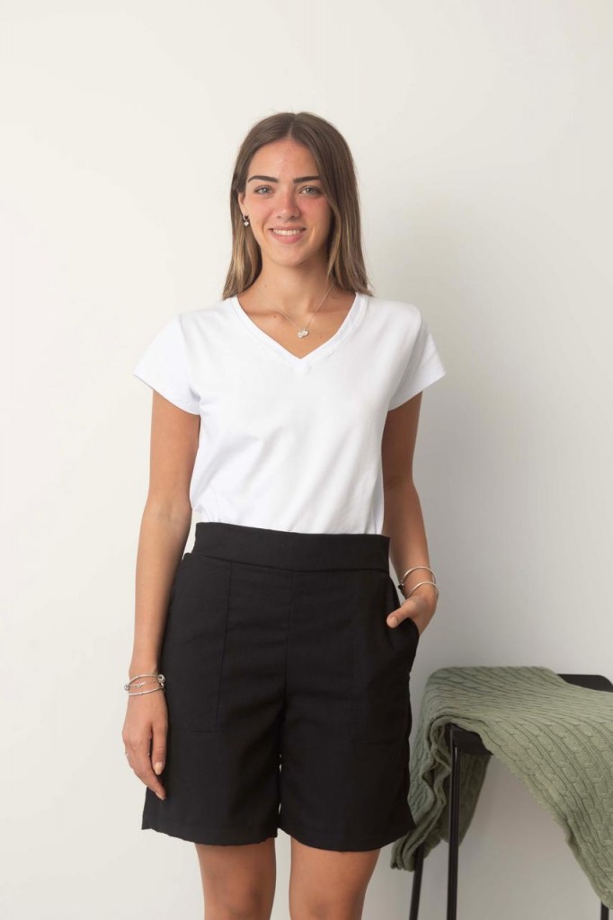 BERMUDA DE LINO SASTRERO