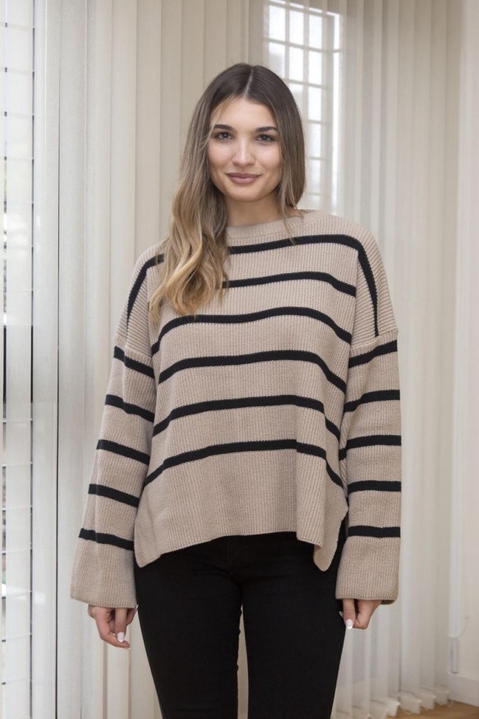 SWEATER RAYADO DE LANA