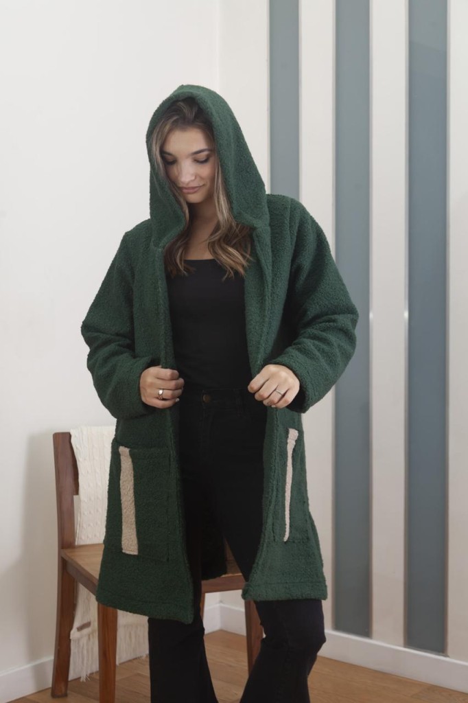 SACO DE PAÑO BUCLE COMBINADO