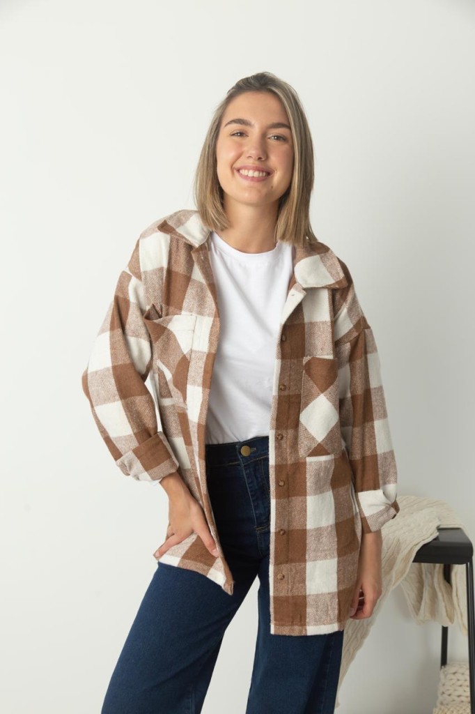 CAMISACO DE PAÑO ESCOCES