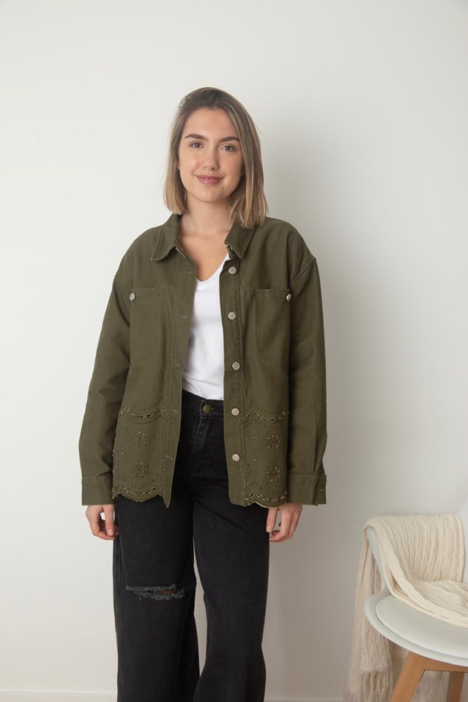CAMPERA DE GABARDINA IMPORTADA