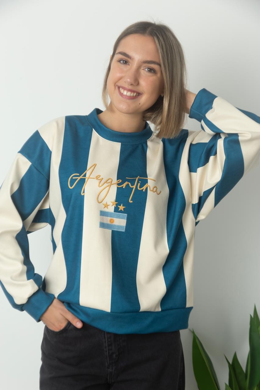 BUZO ARGENTINA 3 ESTRELLAS
