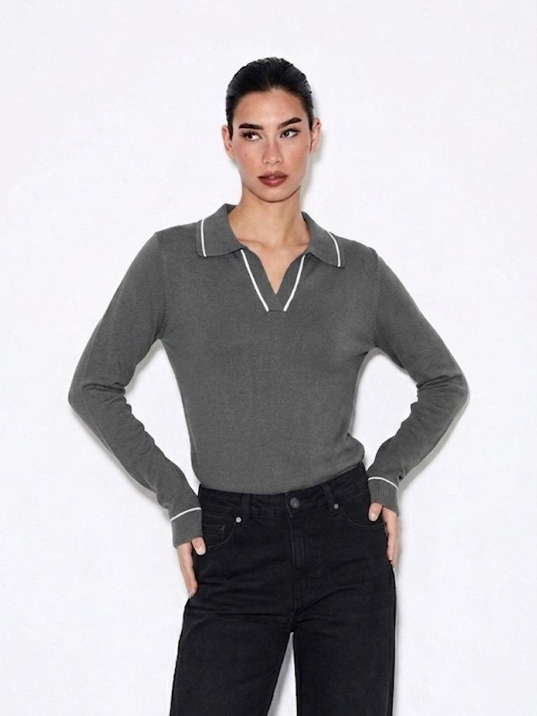 SWEATER CHOMBA LINEA