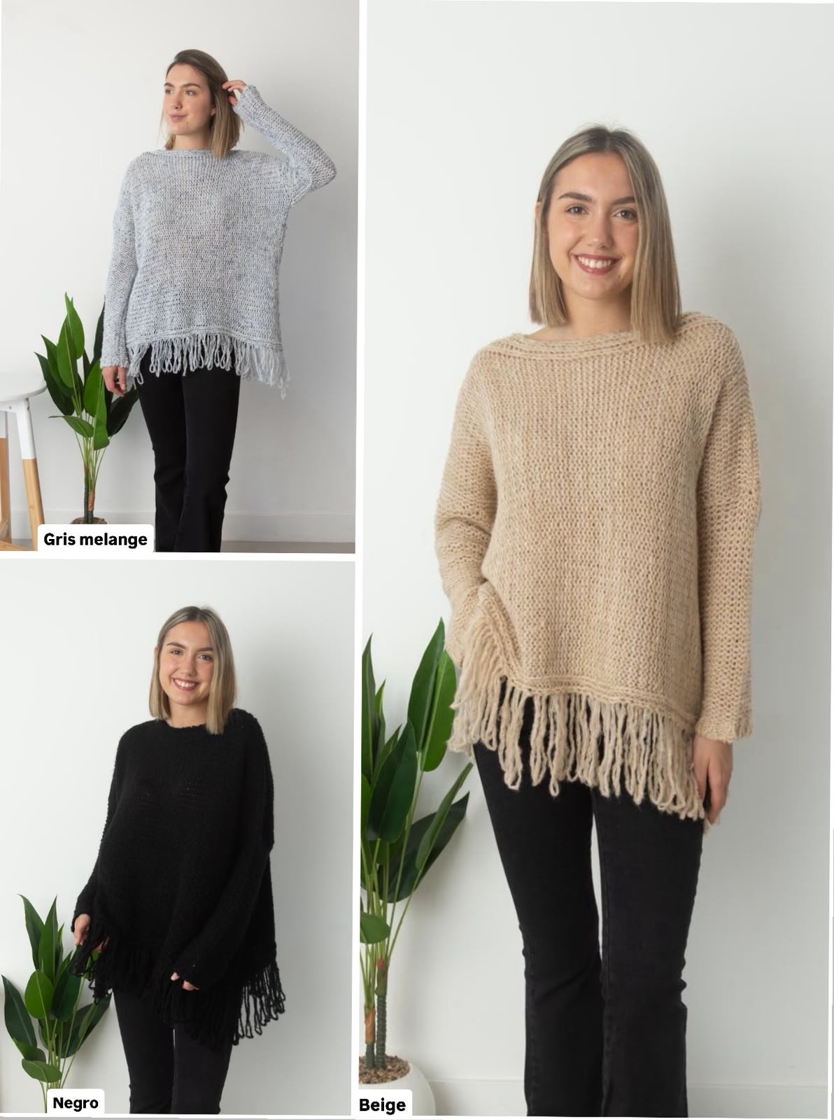 SALE SWEATER CON FLECOS