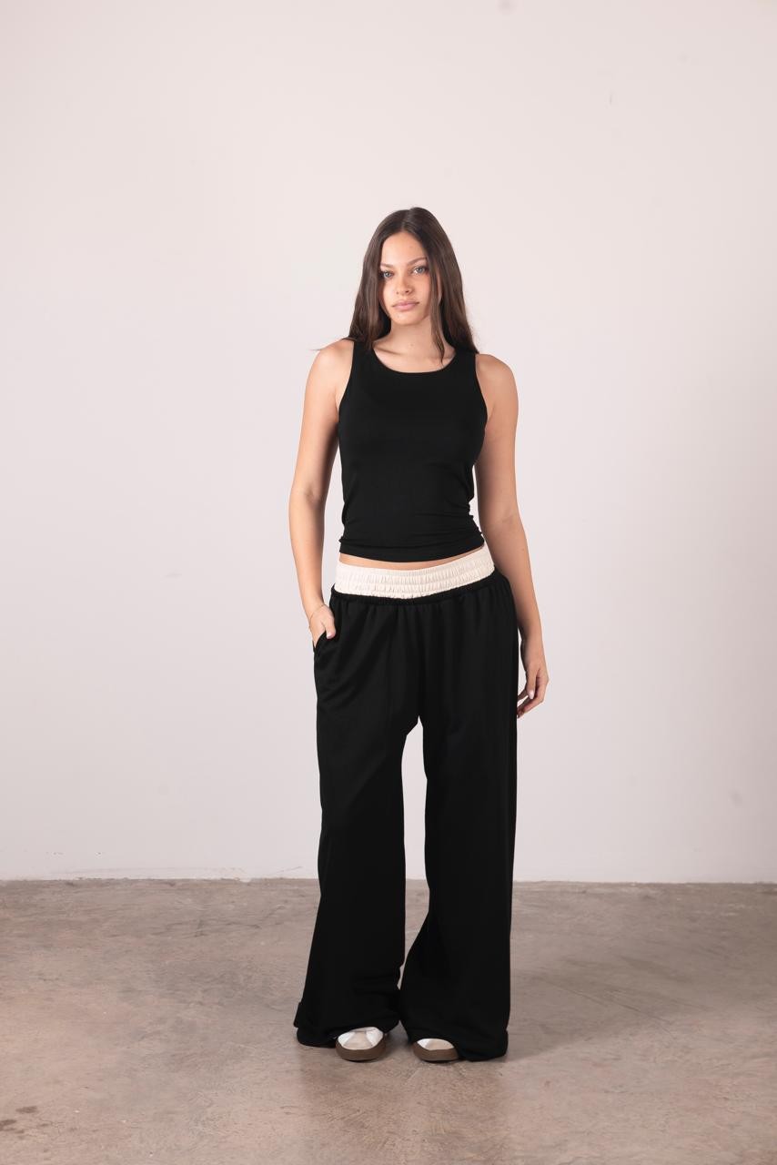 PALAZO BOXER LISO