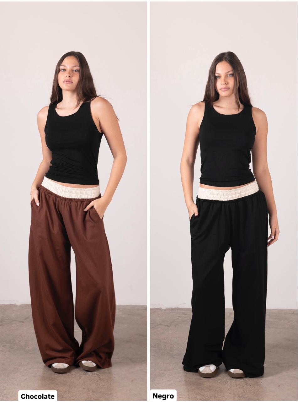 PALAZO BOXER LISO