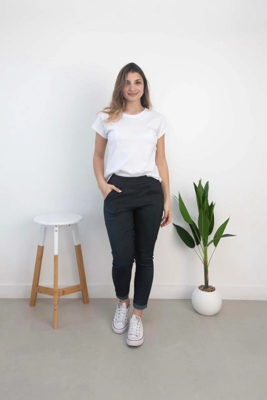 PANTALON DE BENGALINA PINZADO
