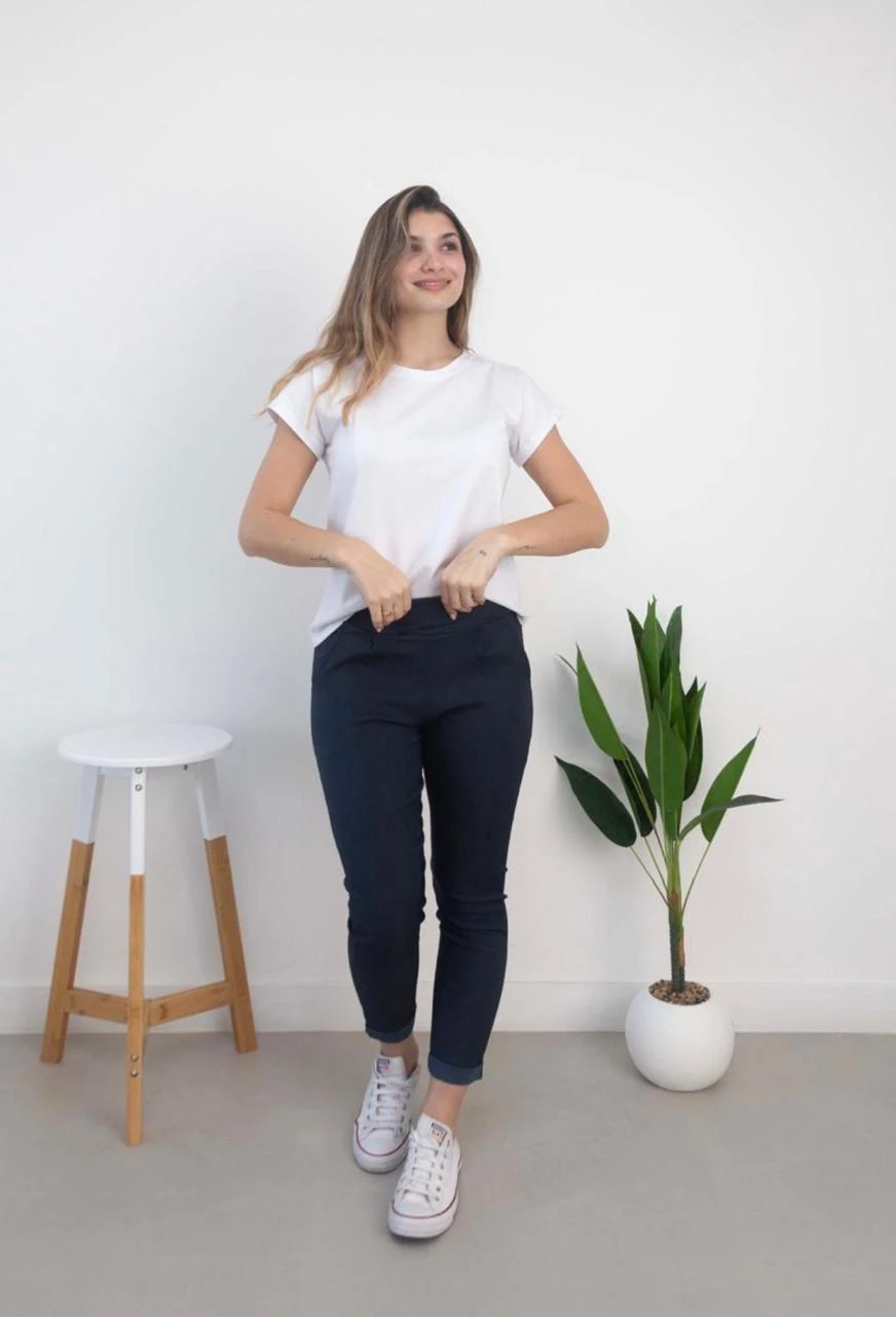 PANTALON DE BENGALINA PINZADO