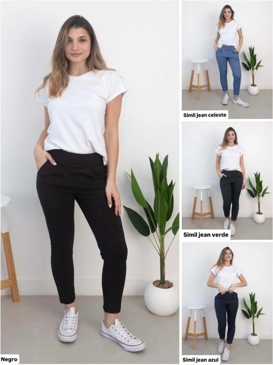 PANTALON DE BENGALINA PINZADO