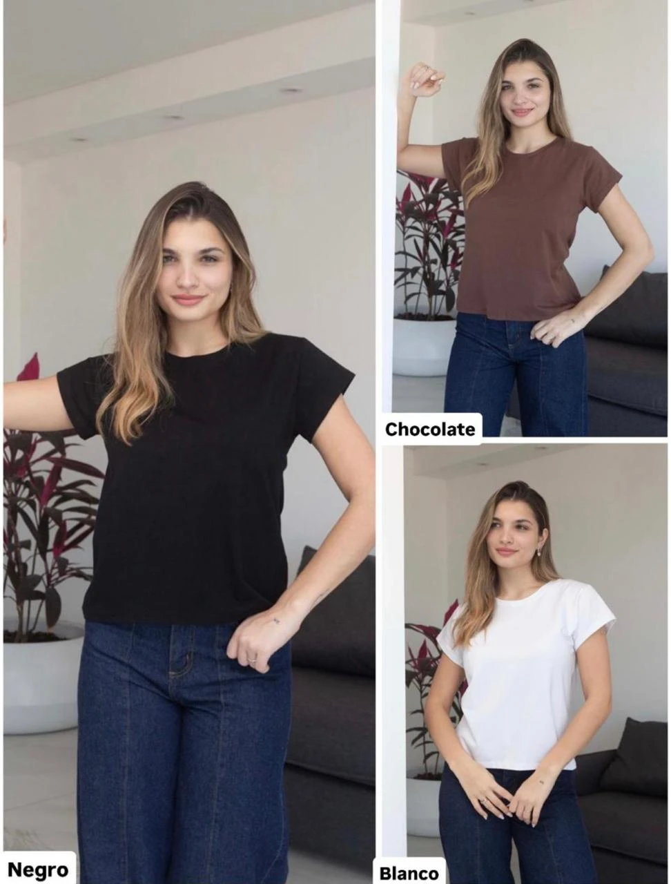 REMERA MICA ESCOTE REDONDO