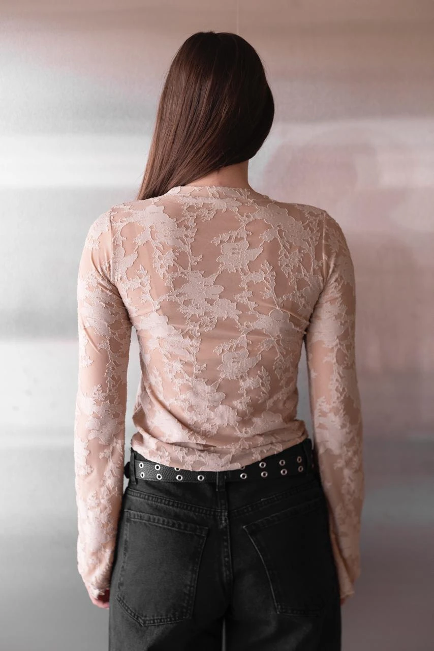 CAMISETA ENCAJE OXFORD