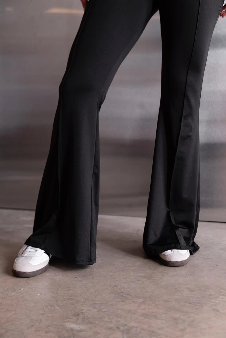 CALZA OXFORD DE LYCRA CON COSTURA