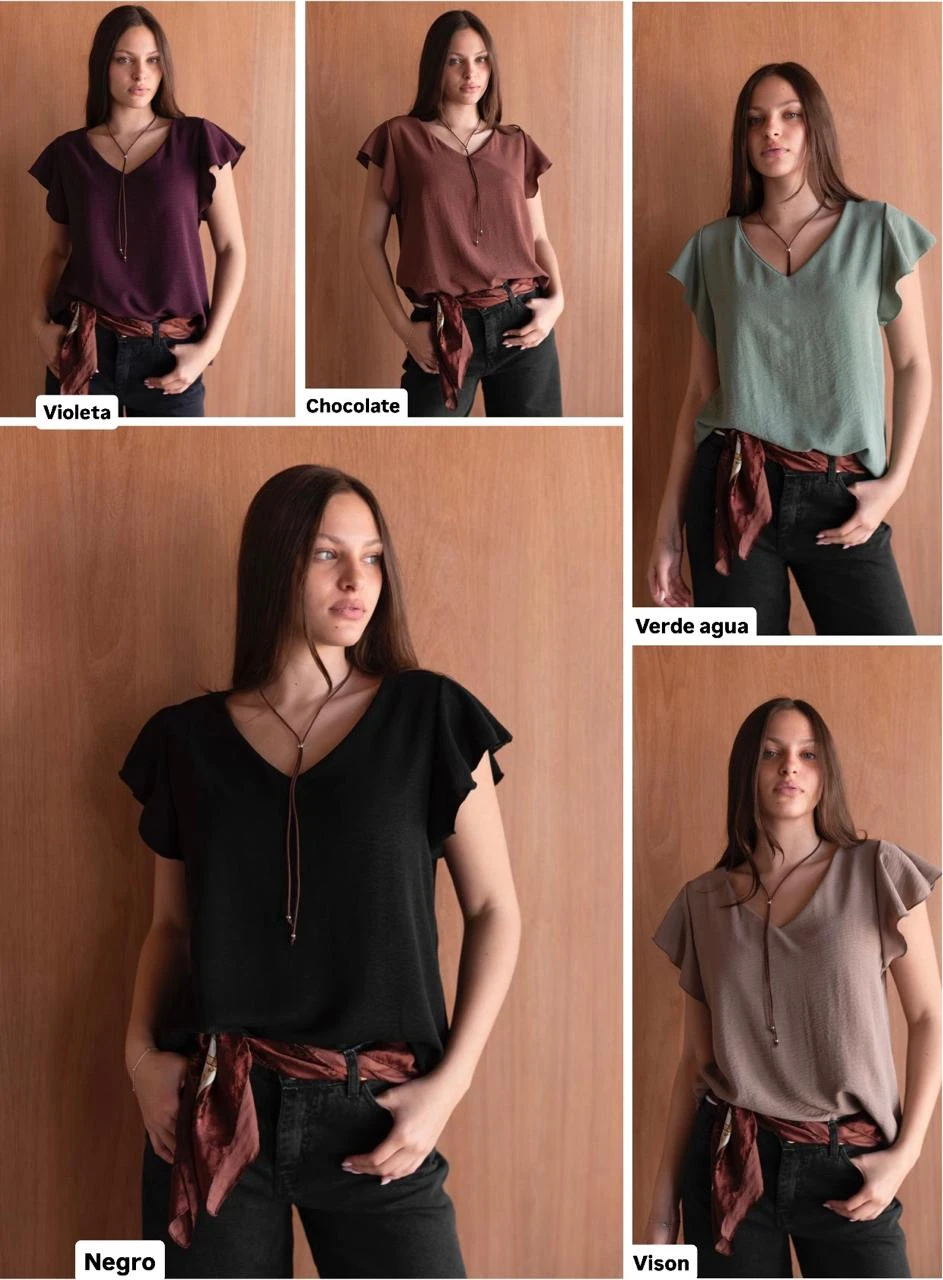 BLUSA VOLADOS