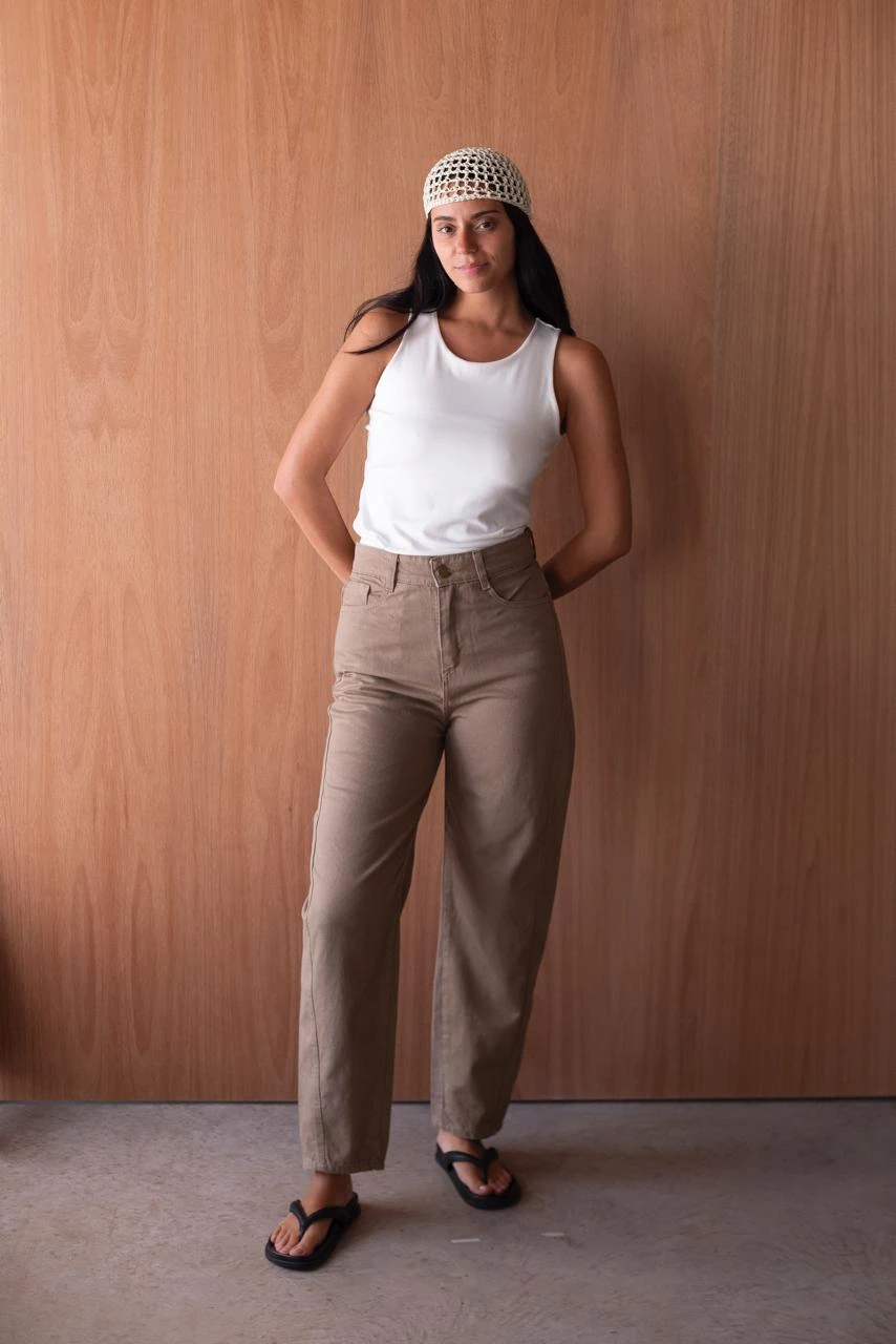 PROMO JEAN BARREL DE GABARDINA