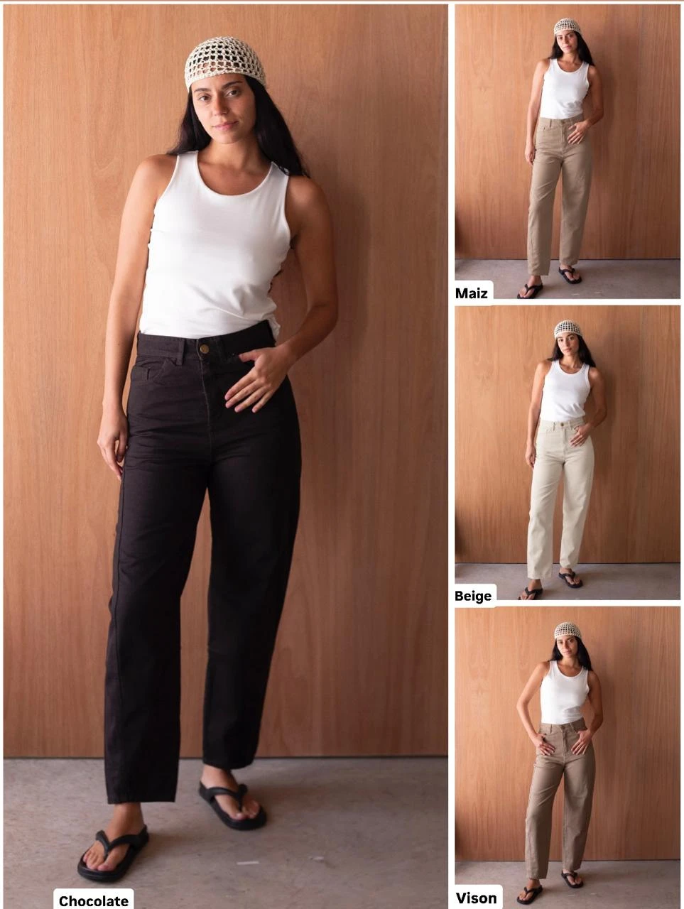 PROMO JEAN BARREL DE GABARDINA