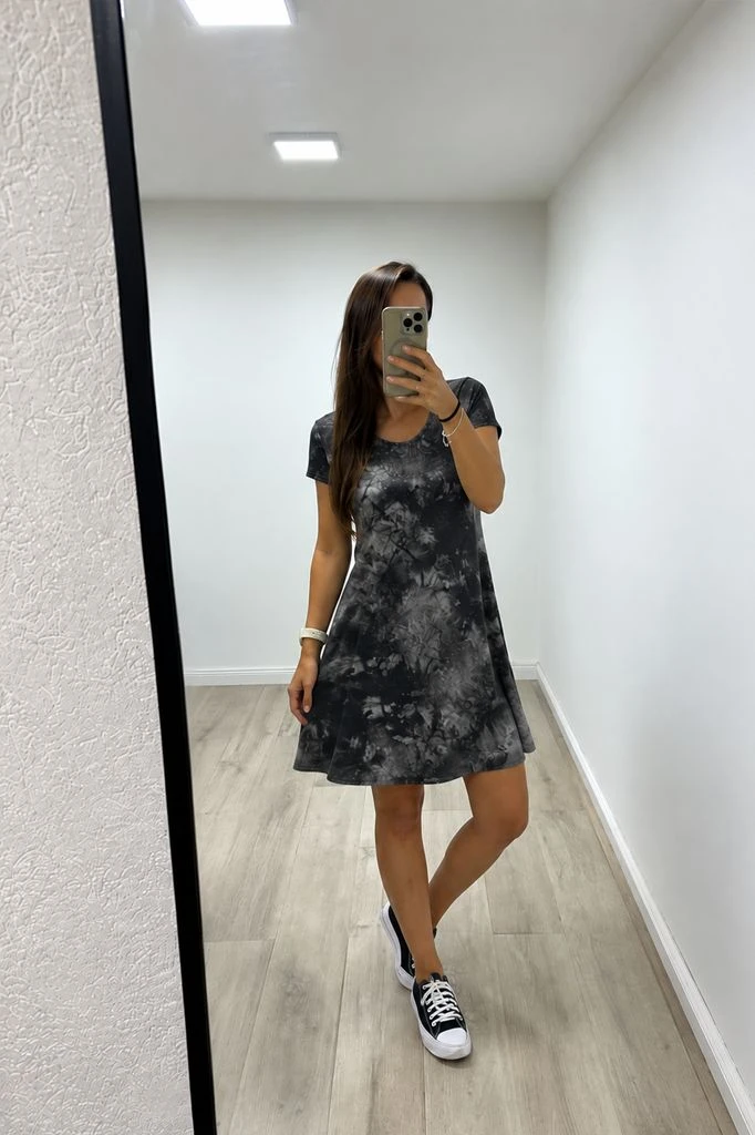 VESTIDO DE MORLEY ESTAMPADO