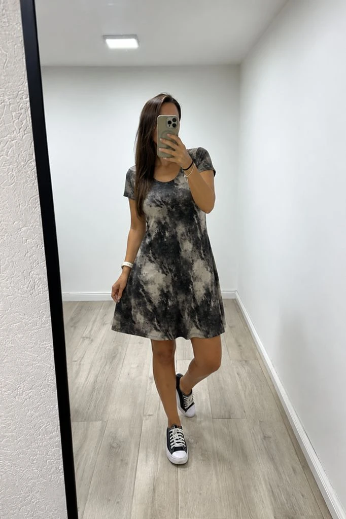 VESTIDO DE MORLEY ESTAMPADO