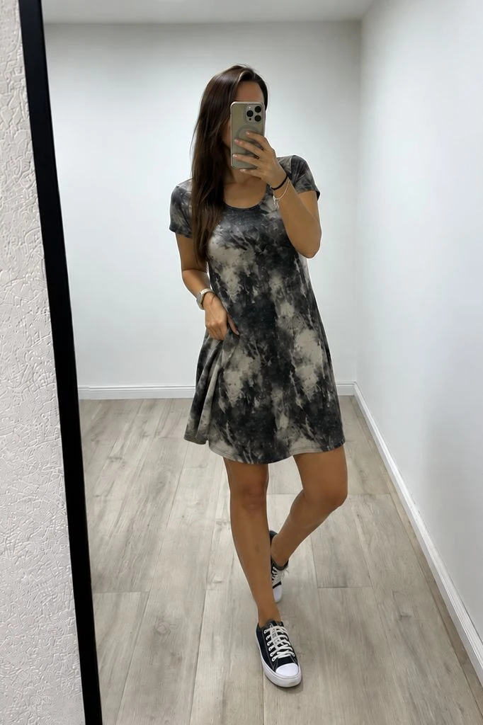 VESTIDO DE MORLEY ESTAMPADO