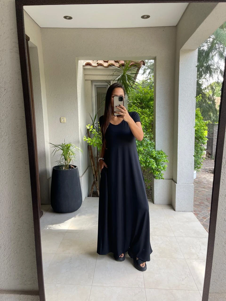 MAXI VESTIDO M/C