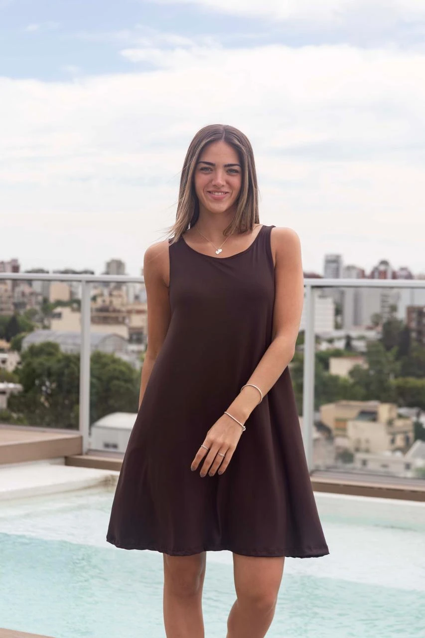 VESTIDO BOBO LISO