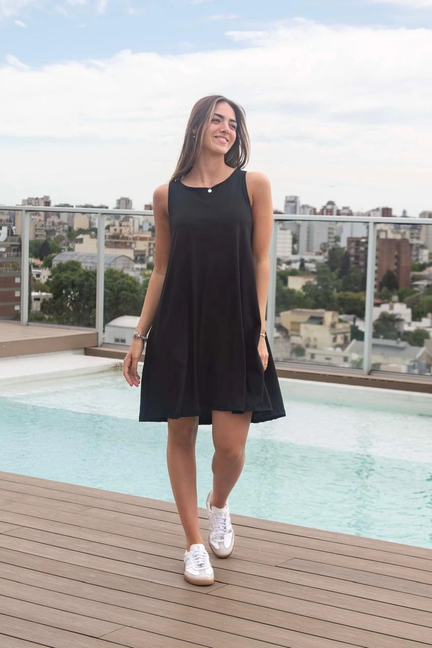 VESTIDO BOBO LISO