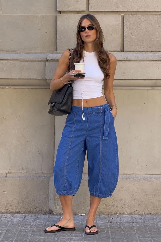 CAPRI BARREL JEAN