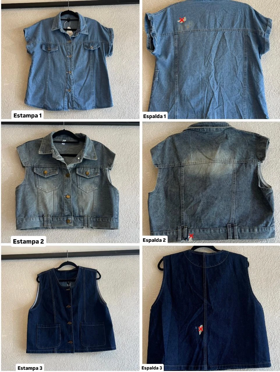 PROMO  CHALECO DE JEAN IMPORTADO