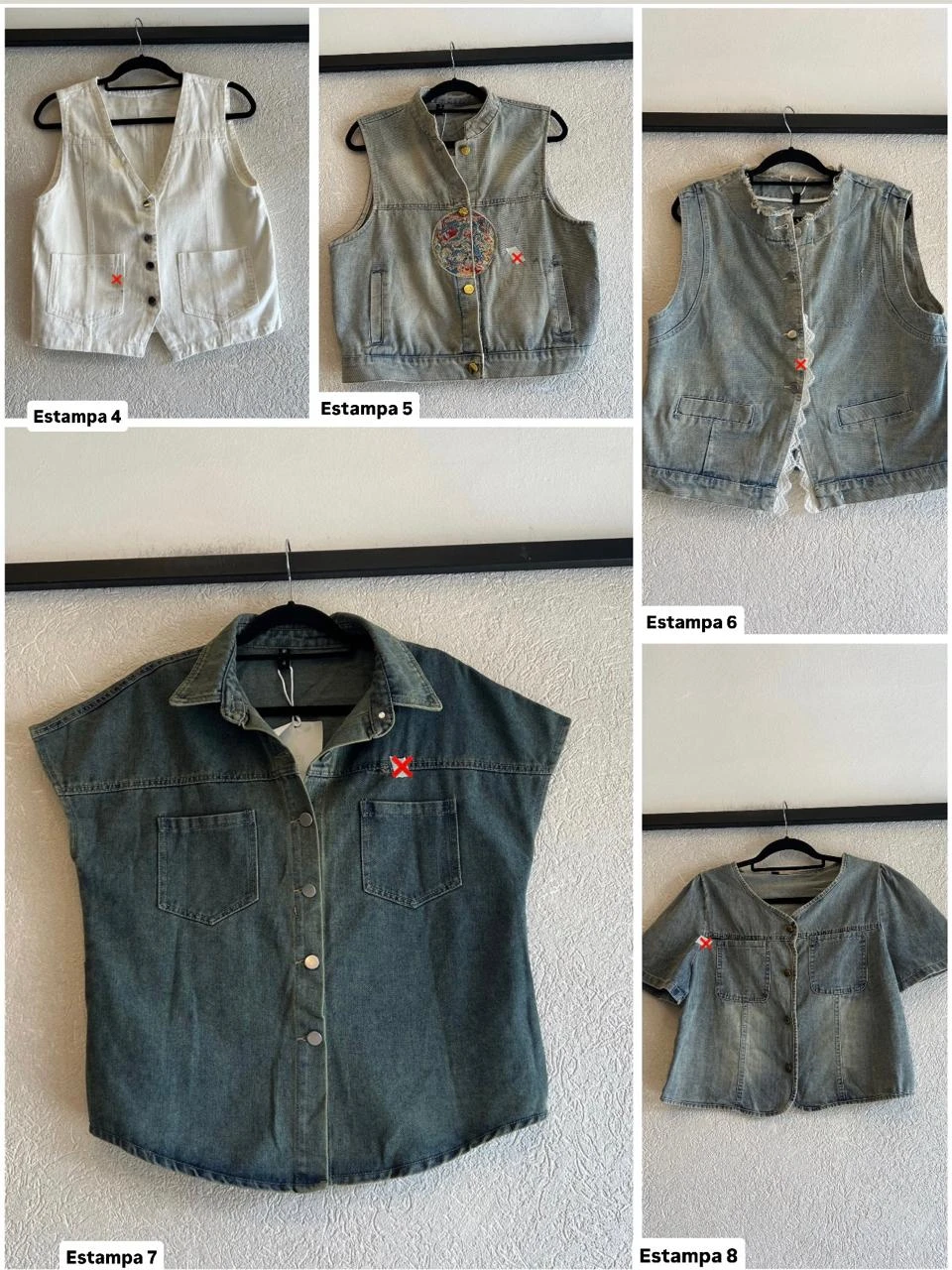 PROMO  CHALECO DE JEAN IMPORTADO