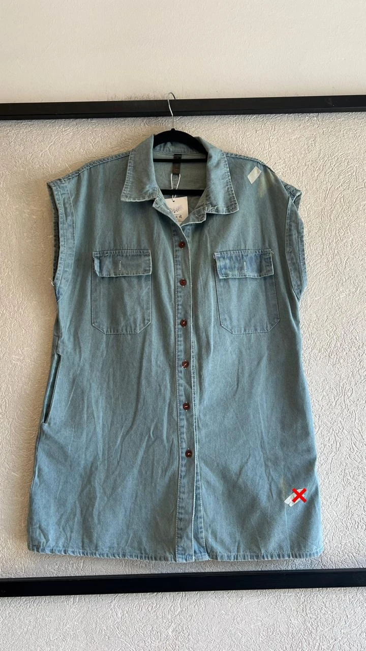 PROMO  CHALECO DE JEAN IMPORTADO