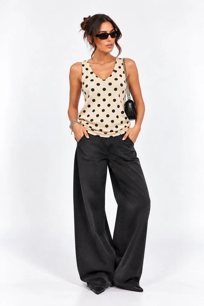 MUSCULOSA LUNARES ESCOTE V MORLEY