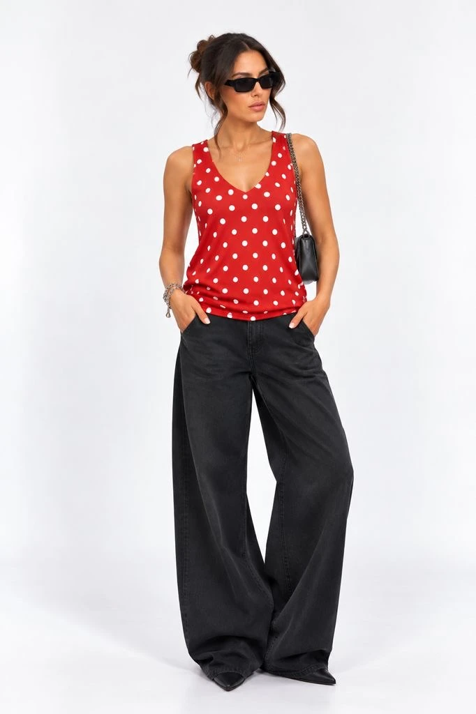 MUSCULOSA LUNARES ESCOTE V MORLEY