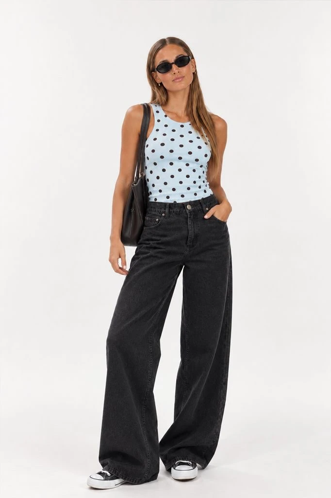 MUSCULOSA  LUNARES ESCOTE REDONDO MORLEY