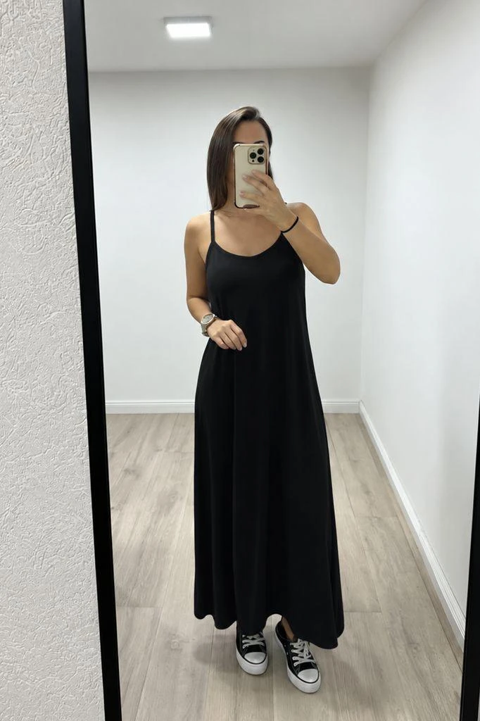 VESTIDO MILO MODAL LISO