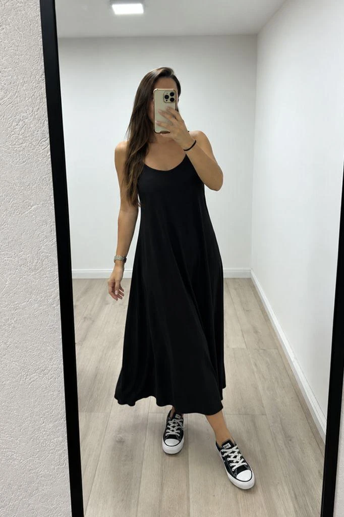 VESTIDO MILO MODAL LISO